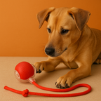 ENGAGING AUTOMATIC DOG AND CAT CHASER TOY